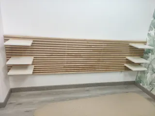 Cabecero de madera Ikea