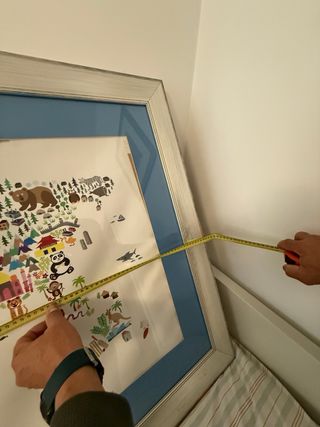 Cuadro Mapa Infantil Animales