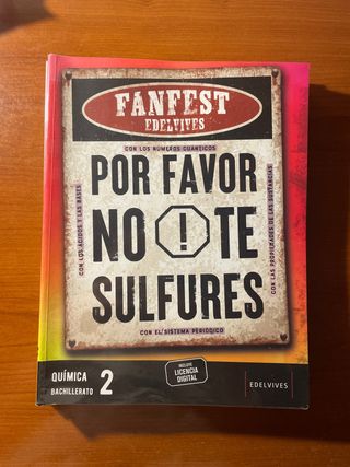 Proyecto: FanFest - Química 2 Bachillerato