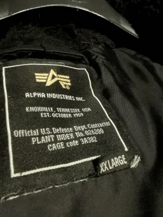 Alpha Industries Alaska Parka Talla XXL