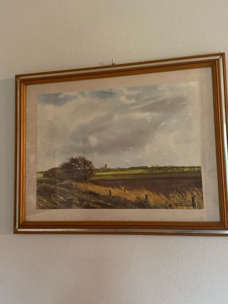 Pittura italiana '900 Paesaggio.