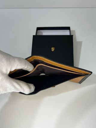 Portafoglio Porsche fantasia fibra di carbonio