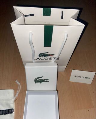 Pulsera Lacoste Hombre Plata