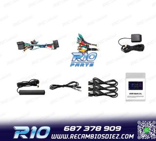 RADIO GPS ANDROID 12 PARA VOLKSWAGEN VW SKODA SEAT