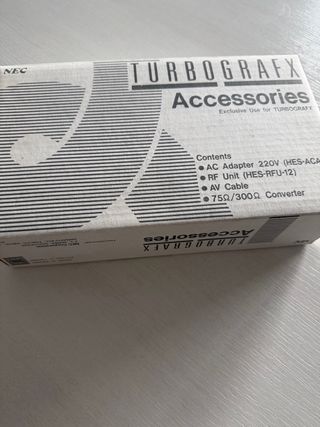 NEC TurboGrafx-16 Consola Gris