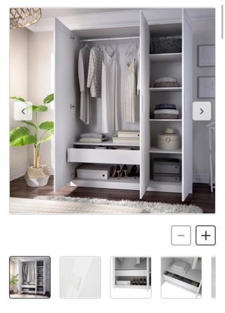 Armario puertas blanco Leroy Merlin NUEVO