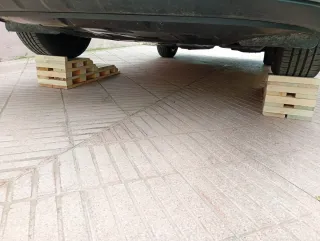 Rampas elevar coche 20cm