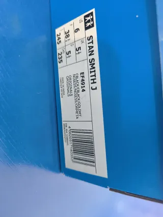 Adidas Stan Smith Nere 38 2/3