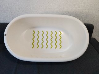 Bañera para  bebe Ikea blanca