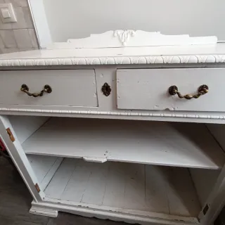 Mueble antiguo madera a restaurar