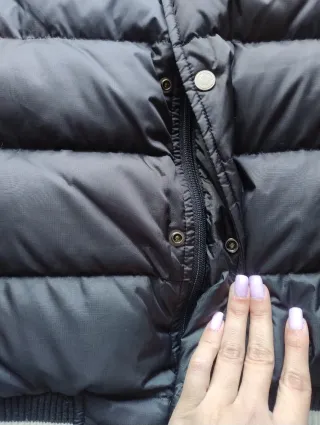 Piumino Bomber Franklin & Marshall Varsity Nero Bi