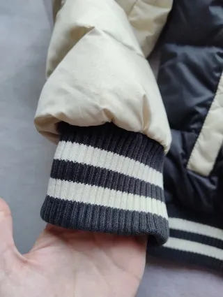 Piumino Bomber Franklin & Marshall Varsity Nero Bi