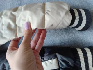 Piumino Bomber Franklin & Marshall Varsity Nero Bi