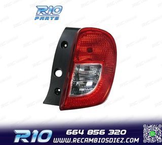 PILOTO DCH PARA NISSAN MICRA 14-17 BLANCO+ROJO