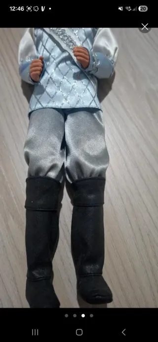 Abito Erika Principessa e Povera e ken il principe