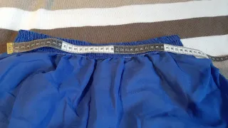 Disfraz árabe azul y dorado