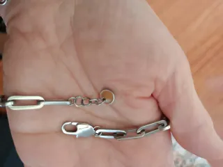 Pulsera Lotus Acero Eslabones Hombre