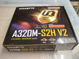 Gigabyte A320M-S2H V2 + AMD Athlon 3000G