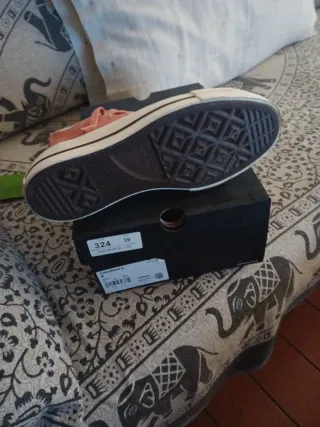 Converse Plataforma Rosa Talla 39