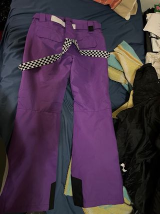 Pantalón de esquí Kitz morado Talla S