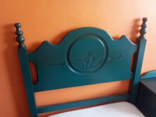 Habitación completa unisex azul pato/crema