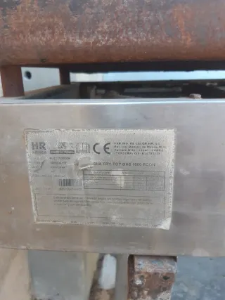 Plancha a gas HR Fainca PLC 1000Ecom