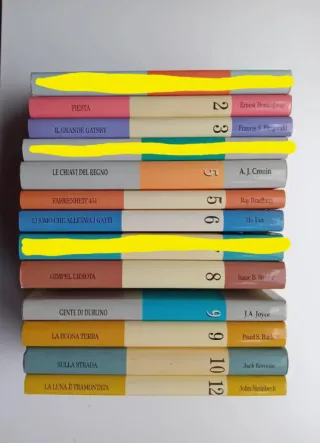 Novecento Mondiale e Europeo autori vari 10 libri