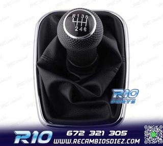 POMO 6 MARCHAS CON FUNDA PARA VOLKSWAGEN VW PASSAT B5 CROMAD