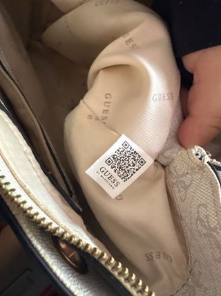 Bolso Guess USA Beige Monogram