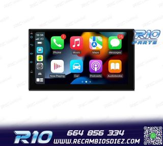 RADIO GPS ANDROID 14 2DIN 7" MULTIMEDIA GPS HD 3 USB SD