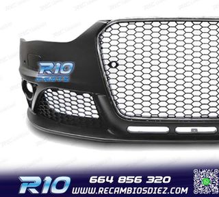 PARAGOLPES DELANTERO AUDI A4 B8 11-15 PDC SRA LOOK RS + PARR