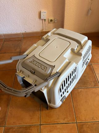 Transportín perro casi nuevo