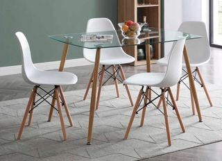 Mesa Comedor Cristal Rectangular