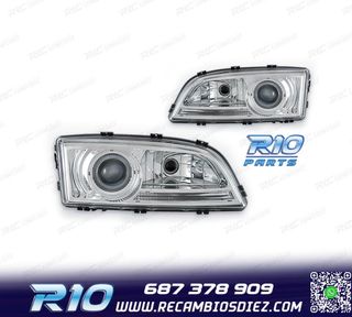 FAROS PARA VOLVO S70 V70 97-99 FONDO CROMO