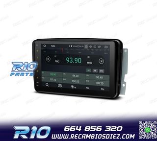 RADIO GPS ANDROID 12 PARA MERCEDES VIANO VITO C W203 A W168
