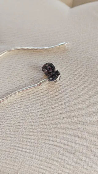 Pulsera Plata Cierre Charm