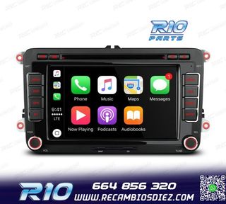 RADIO GPS ANDROID 13 PARA VOLKSWAGEN VW SEAT SKODA TOURAN 7"