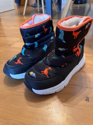 Botas Nieve Dinosaurios Niño Talla 37