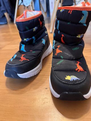 Botas Nieve Dinosaurios Niño Talla 37
