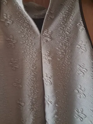 Top Halter con pelito beis