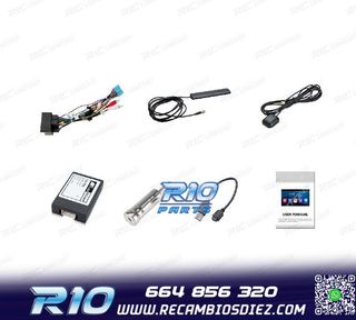 RADIO GPS ANDROID 12 PARA FORD FOCUS C-MAX FIESTA GALAXY KUG