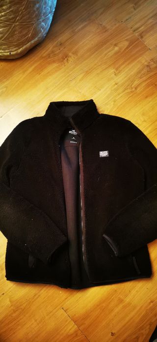 Chaqueta borrego negra