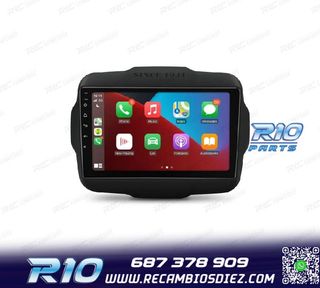 RADIO GPS ANDROID 14 PARA JEEP RENEGADE 15-20