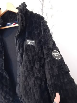 Chaqueta Reebok Negra Talla L