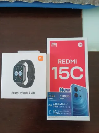 Xiaomi Redmi 15C 128GB + Redmi Watch 5 Lite