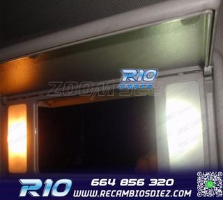 KIT 13 BOMBILLAS LED INTERIOR PARA OPEL ASTRA H OPC GTC CARA