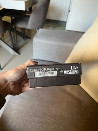 Portafoglio Love Moschino trapuntato