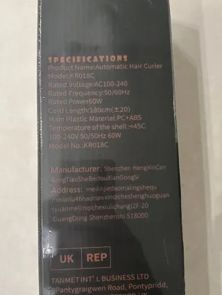 Arricciacapelli automatico BUJIYI