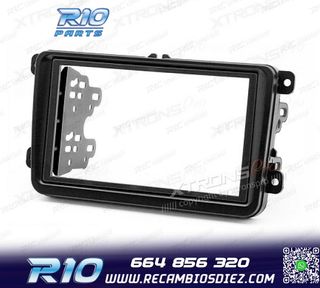 MARCO NEGRO RADIO 2-DIN PARA SKODA VOLKSWAGEN VW SEAT