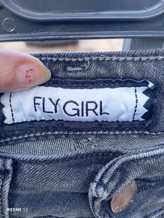 Jeans Skinny FLY GIRL Donna Grigio